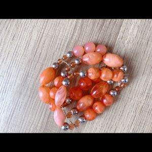 Orange & Pink bracelet